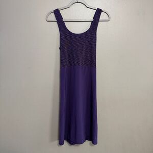 Smartwool purple sun dress size medium